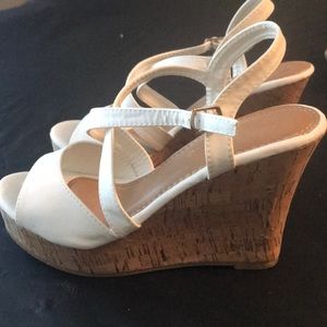 White wedges